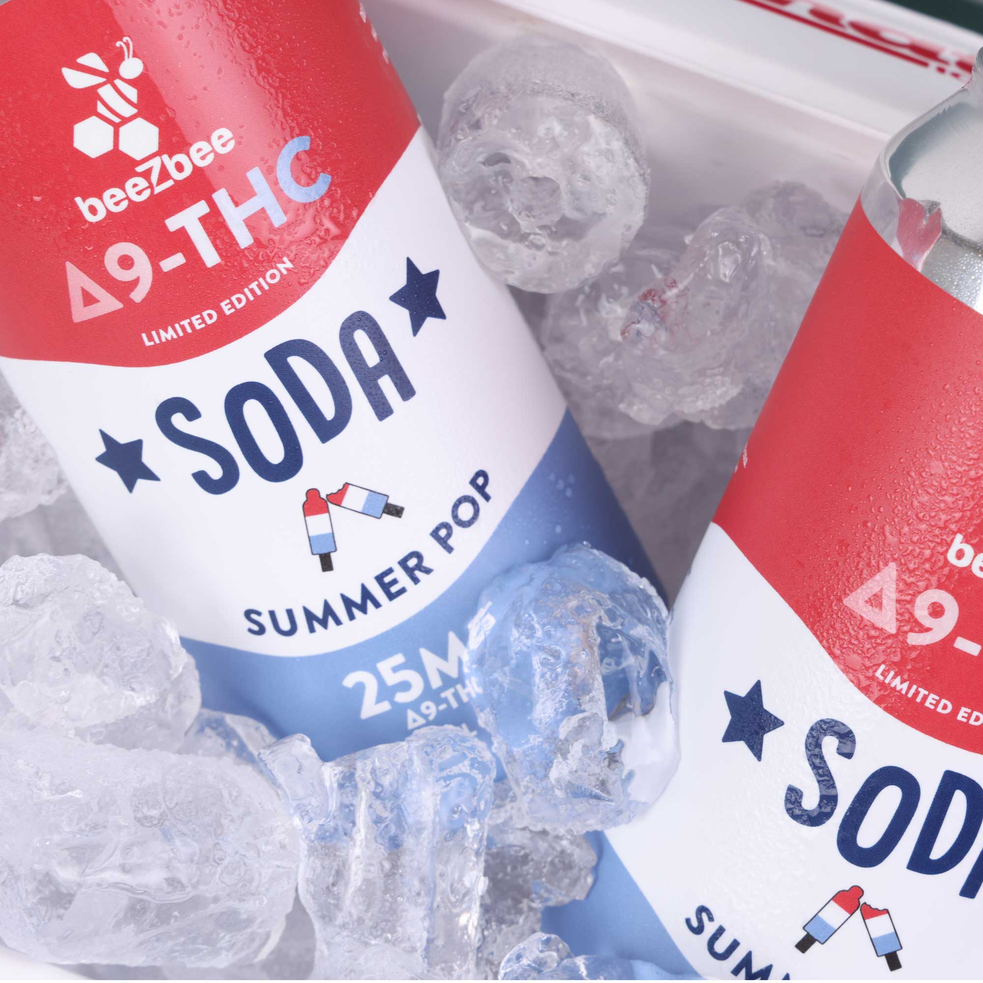 Delta-9 THC Soda in Limited Edition Summer Pop - 4 Pack - Image 4