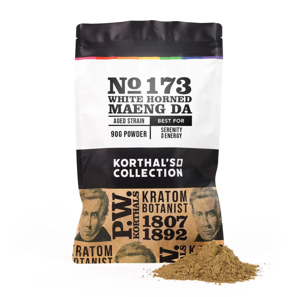 No 173 White Horned Maeng Da Kratom Powder - Image 3